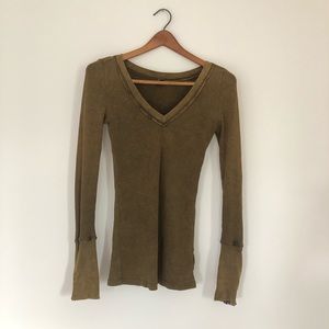 Free People V-neck Thermal